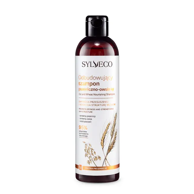 Sylveco Shampoo Avena e Grano 300 ml ricostituente