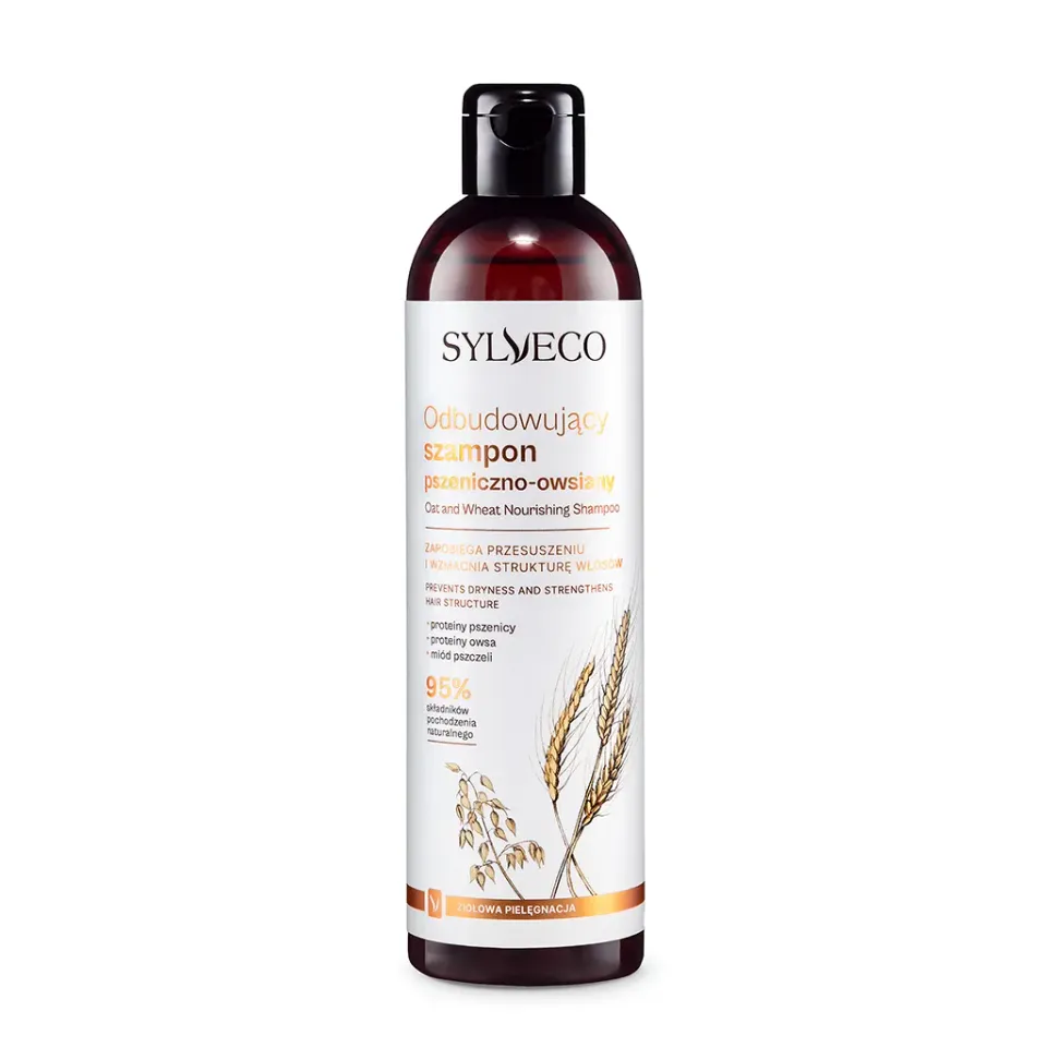 Sylveco Shampoo Avena e Grano 300 ml ricostituente