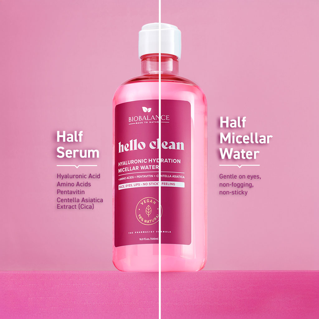 Biobalance Hello Clean acqua micellare 500 ml idratante