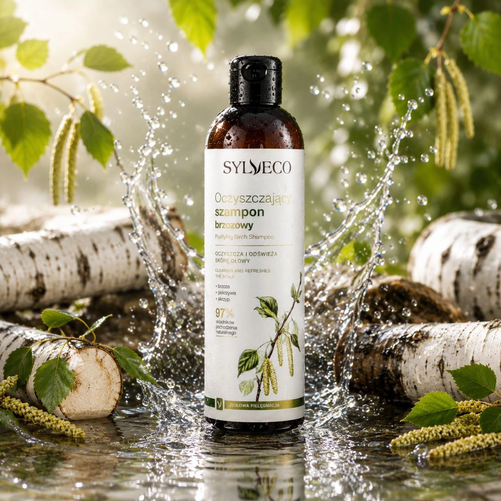 Sylveco shampoo capelli alla betulla purificante leggeri