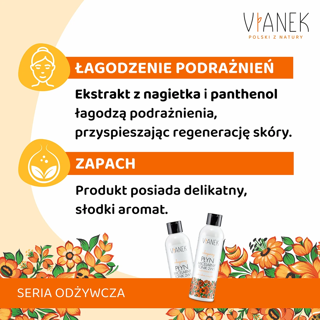 Vianek Classico Acqua Micellare Tonico 2in1 200 ml Nutriente