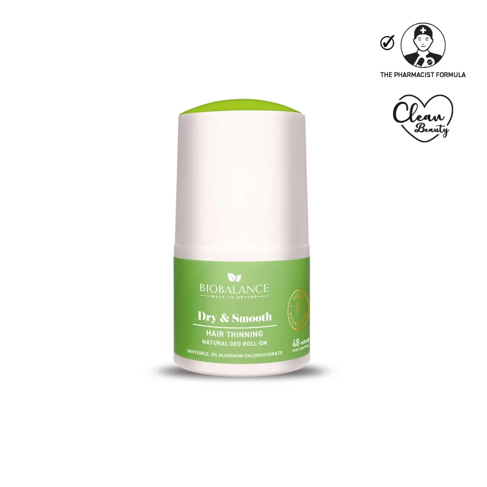 Biobalance Dry & Smooth deodorante roll-on 50 ml naturale