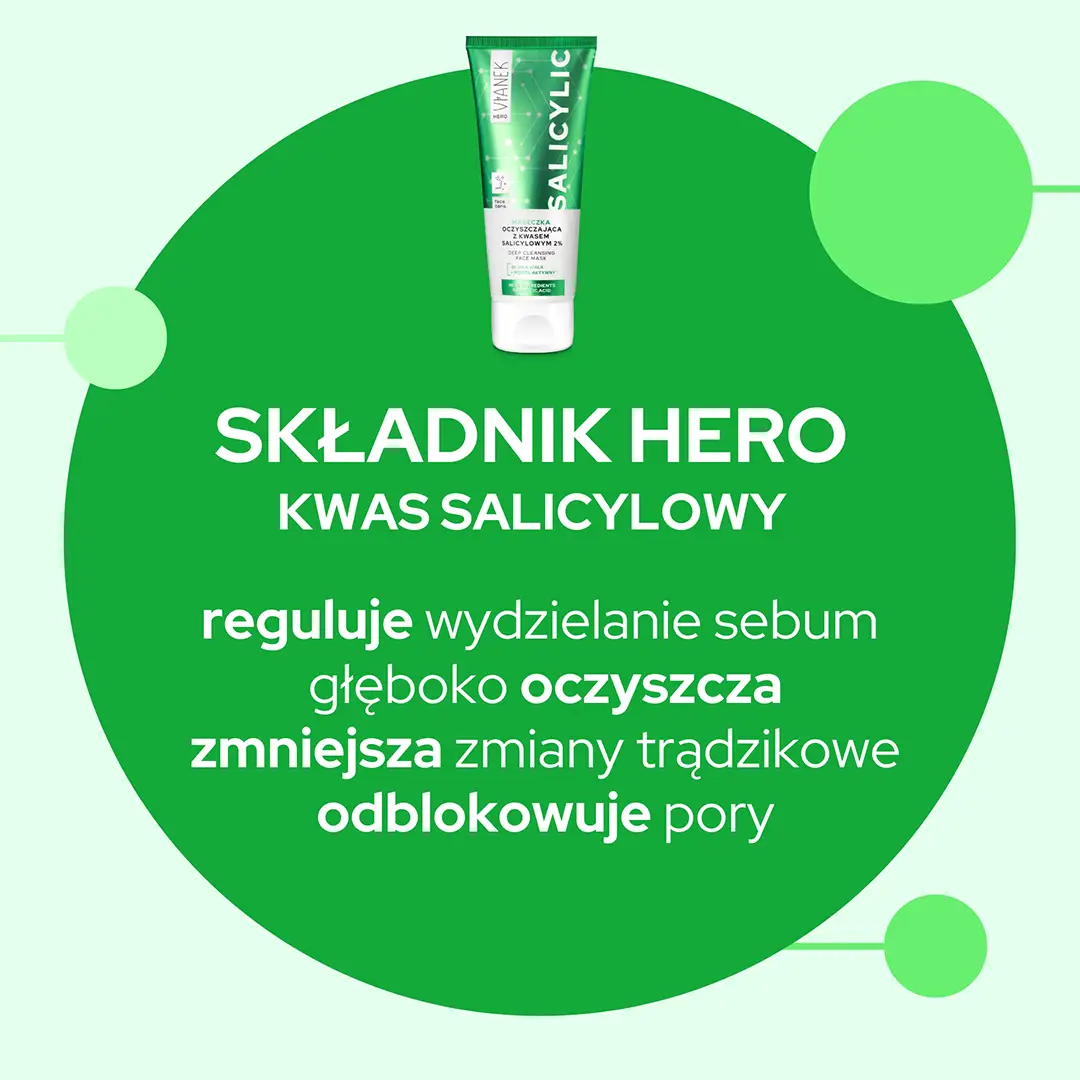 Vianek Hero Maschera Viso Salicilico Purificante