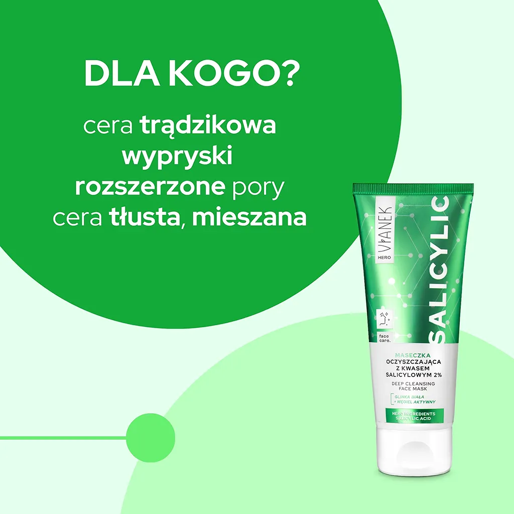 Vianek Hero Maschera Viso Salicilico Purificante