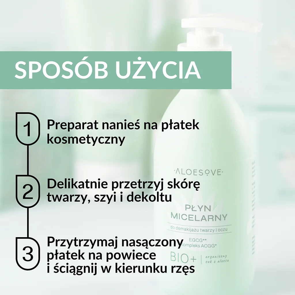 Vianek Aloesove Acqua Micellare Viso e Occhi 190 ml Idratante