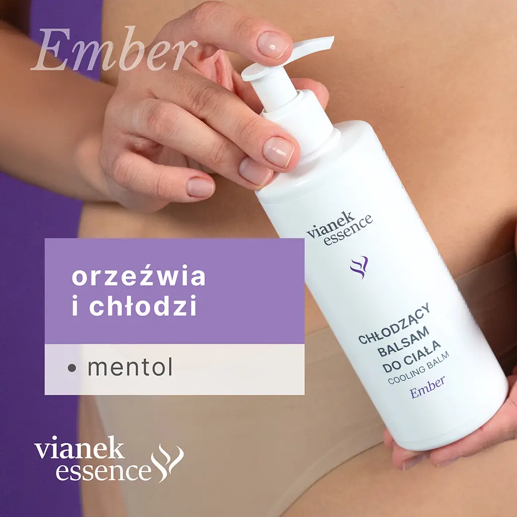 Vianek Essence Ember Balsamo Corpo Rinfrescante Mentolo 300 ml