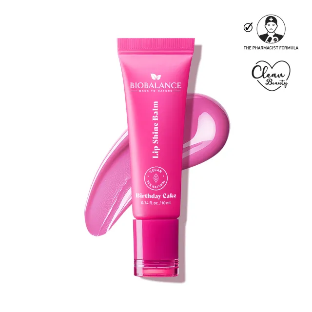 Biobalance Lip Shine Balm Birthday Cake Gloss 10 ml