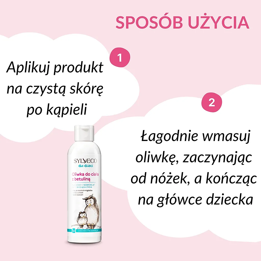 Sylveco Bimbi Olio Corpo Betulina 200 ml delicato
