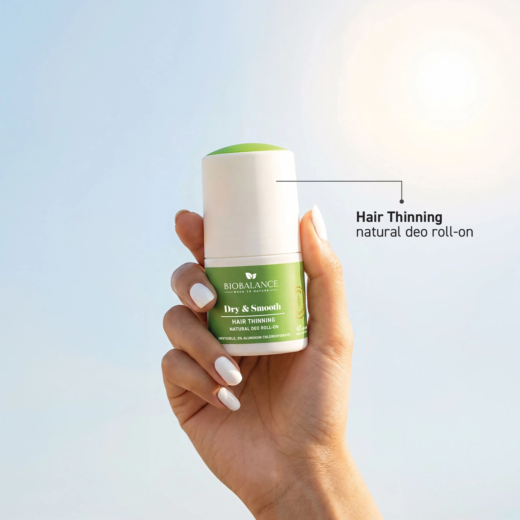 Biobalance Dry & Smooth deodorante roll-on 50 ml naturale