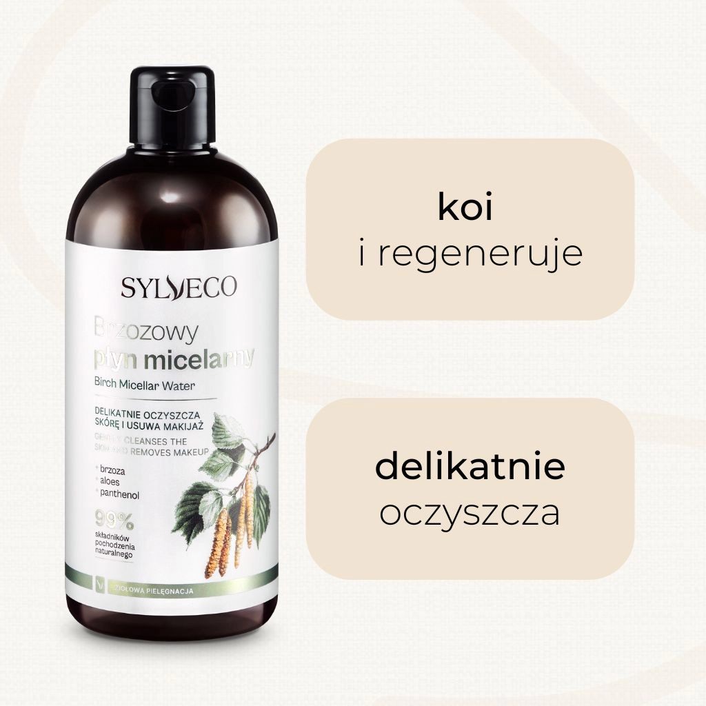 Sylveco Classico acqua micellare betulla pelli secche
