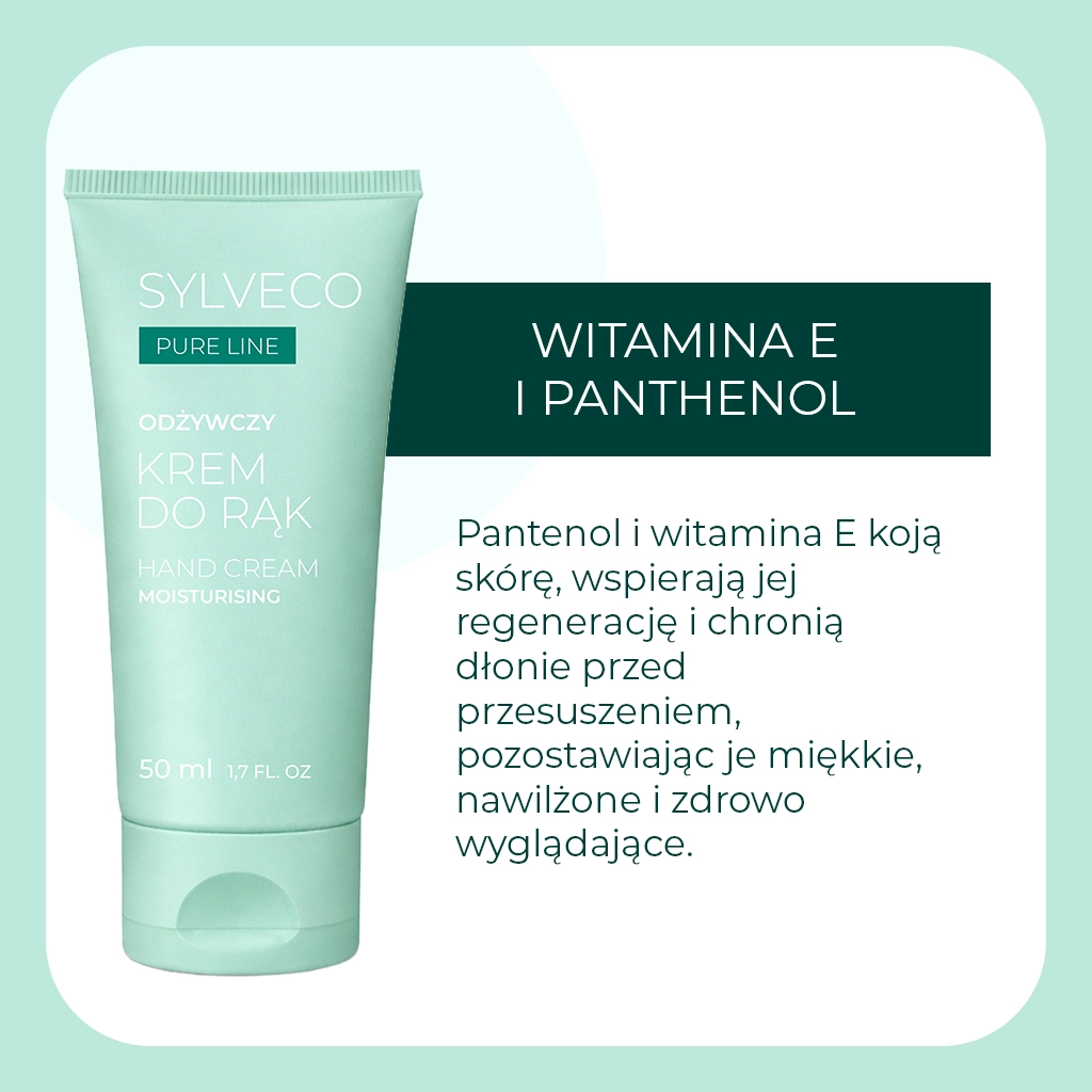 Sylveco Pure Line crema mani nutriente pelli secche