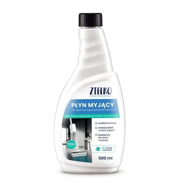 Zielko Detergente per Mop Senza Fili senza aloni