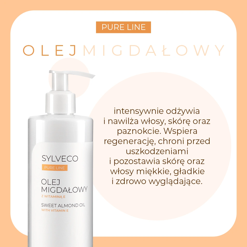 Sylveco Pure Line Olio di Mandorle Dolci Viso Corpo