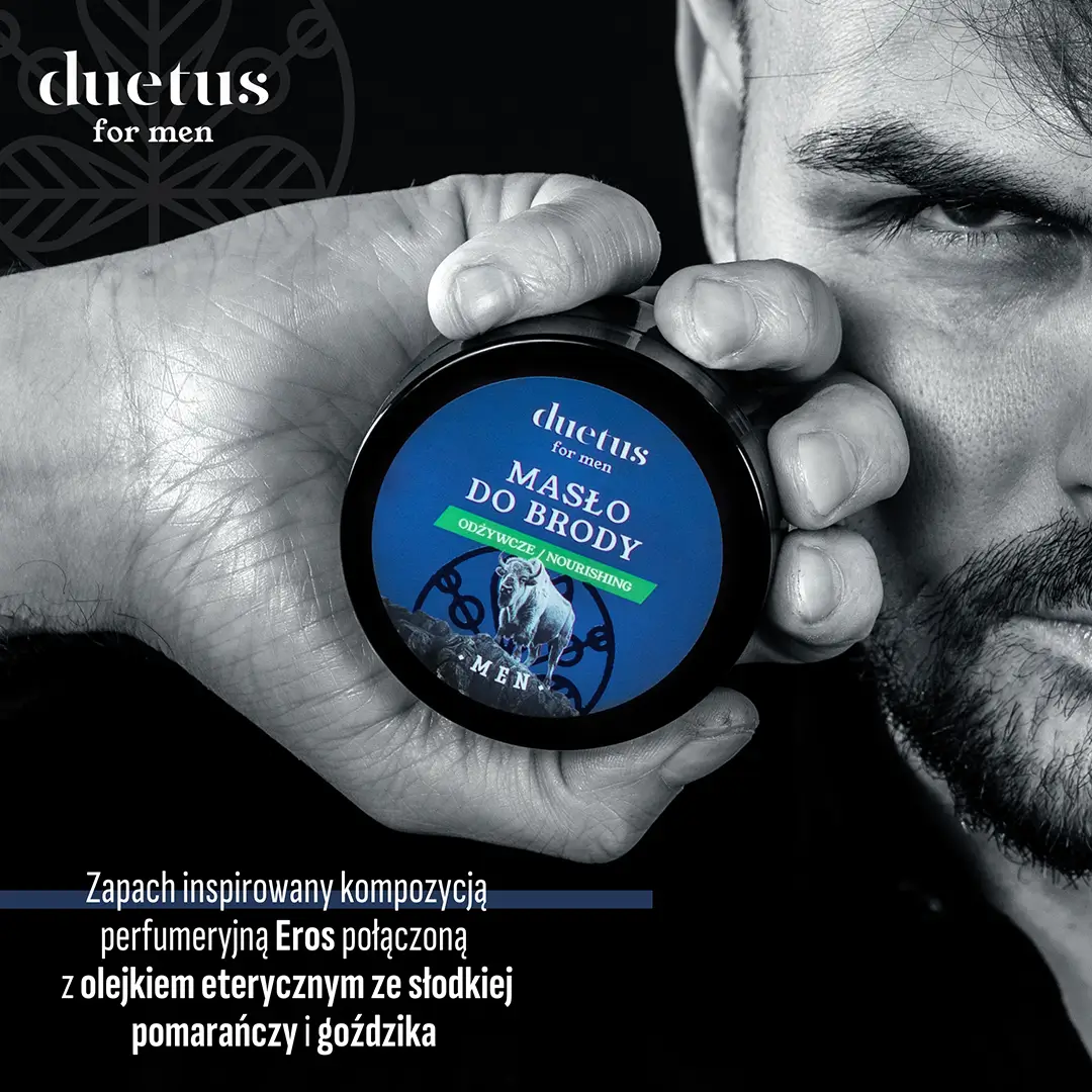 Duetus For Men Burro Barba Nutriente Modellante Uomo