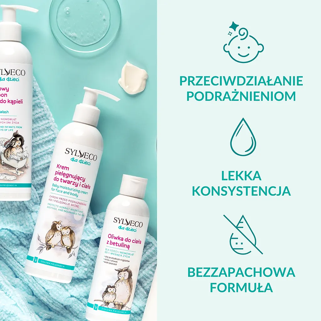 Sylveco Bambini Crema Viso Corpo 300 ml delicata