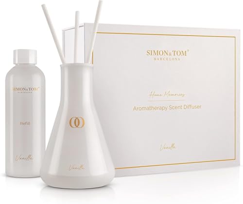 Simon & Tom Vaniglia Diffusore Profumo Ambienti 200 ml Lunga Durata