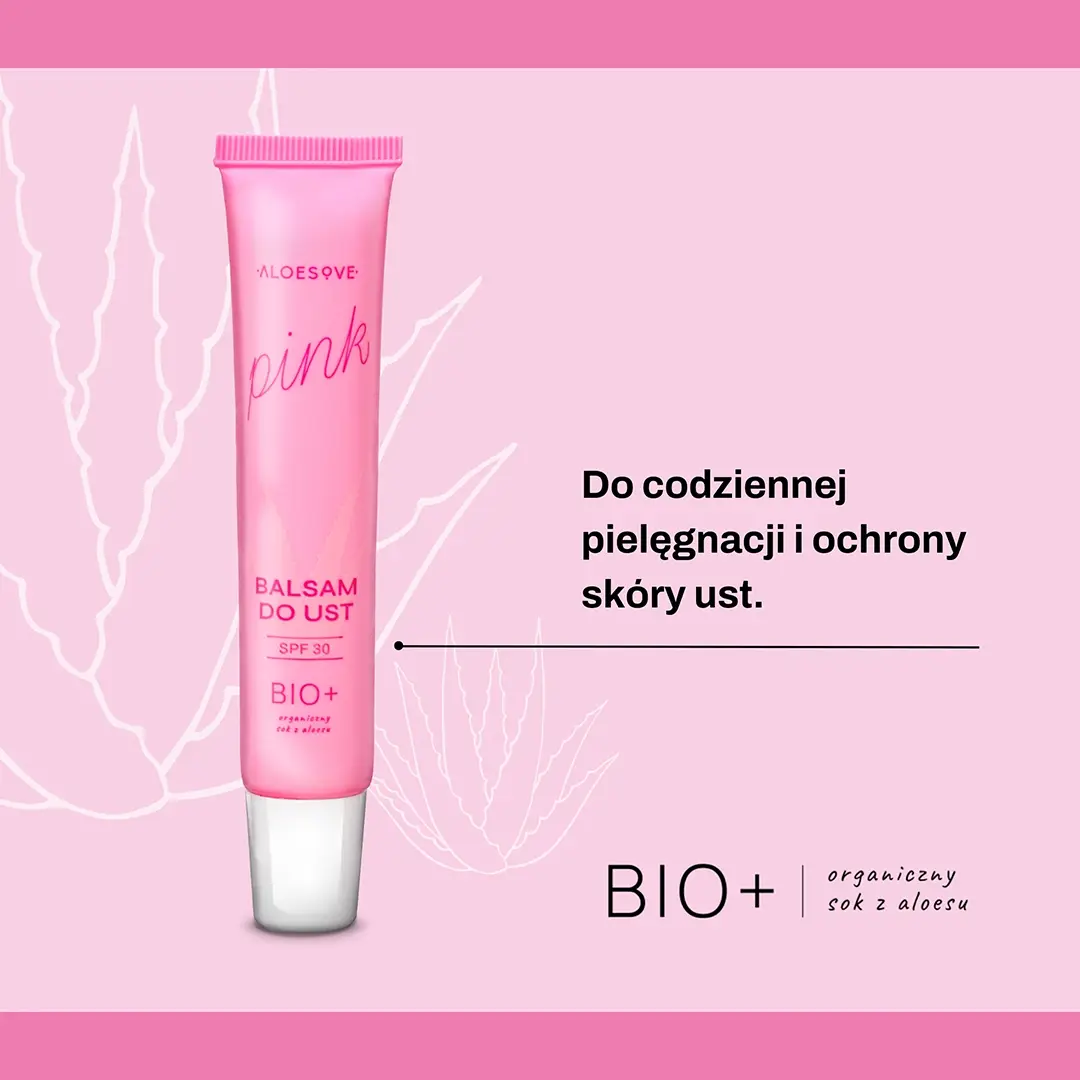 Aloesove Pink Balsamo Labbra SPF30 Mango