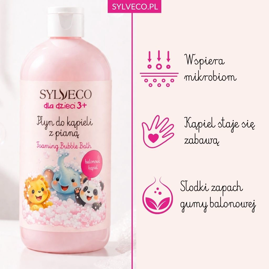 Sylveco Bagnoschiuma Bambini 3+ Gomma da Masticare