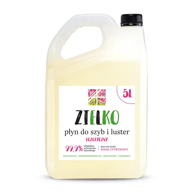 Zielko detergente vetri e specchi 5L senza aloni
