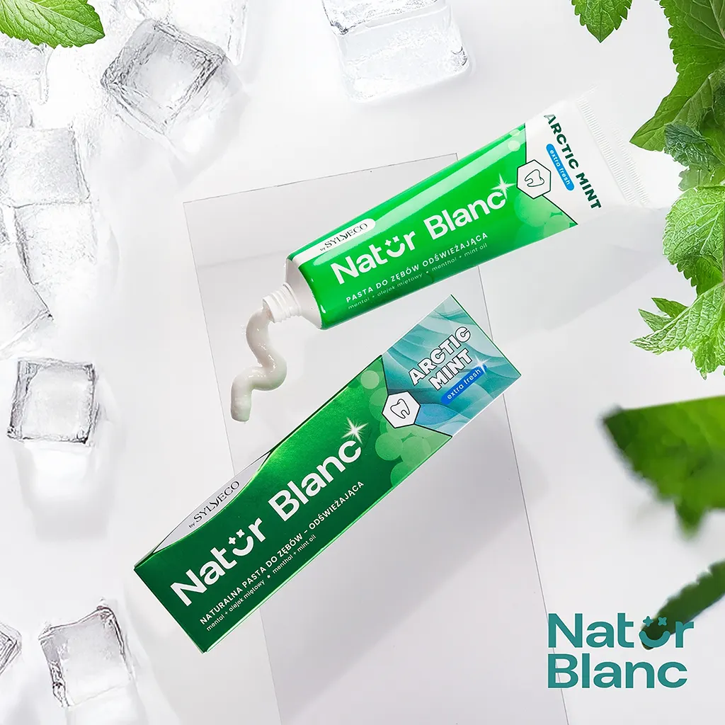 Sylveco Natur Blanc Dentifricio Arctic Mint Rinfrescante