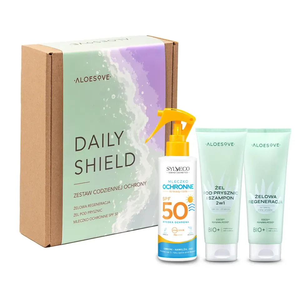 Aloesove Daily Shield Set Corpo con SPF 50