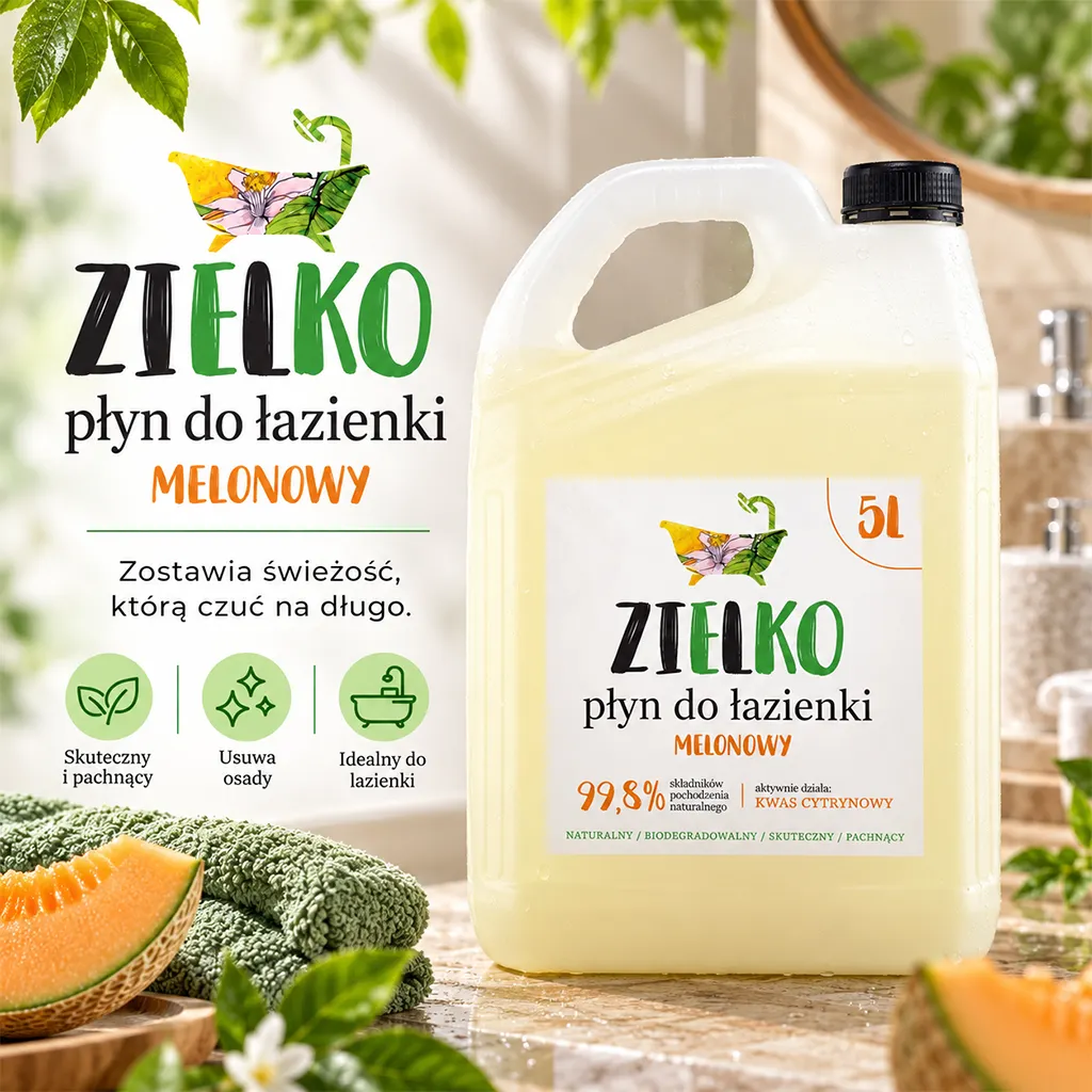 Zielko detergente bagno anticalcare igienizzante 5 L