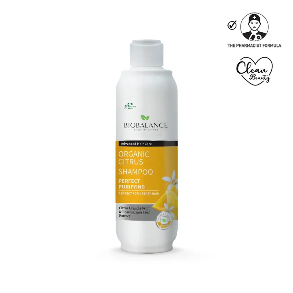 Biobalance Organic Citrus Shampoo 330 ml purificante