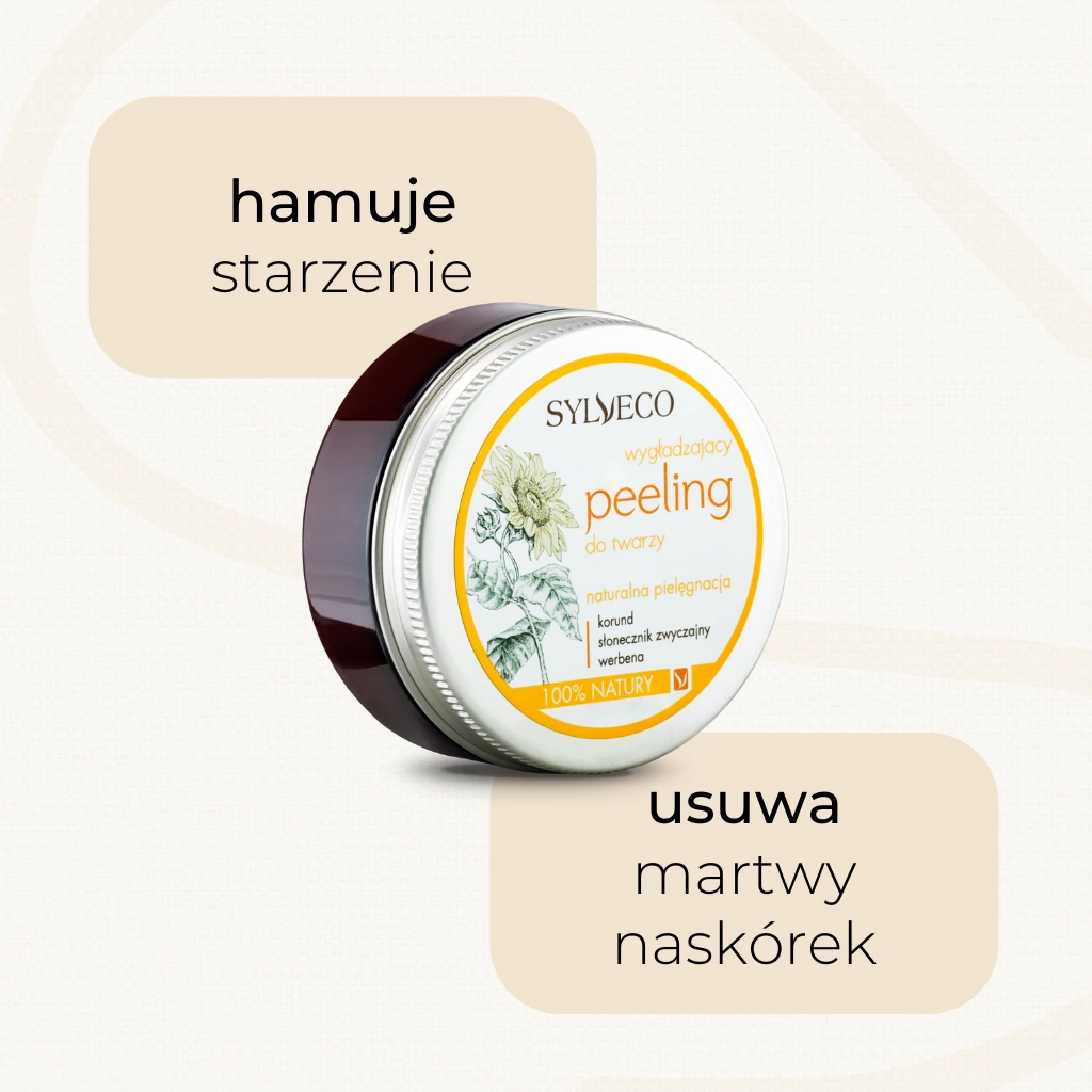 Vianek Sylveco peeling viso levigante al corindone 85 g