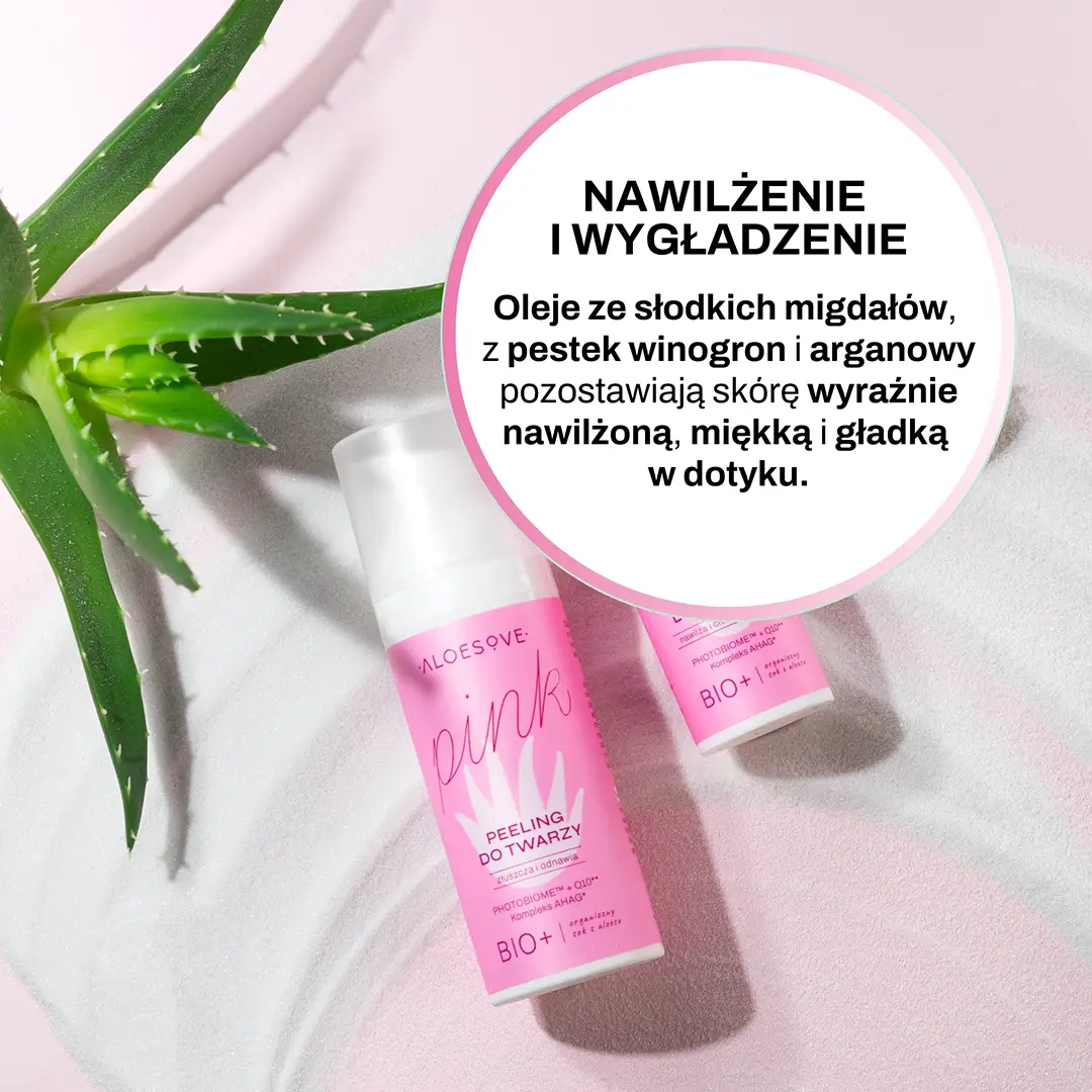 Aloesove Pink peeling viso acido AHA PHA 10%