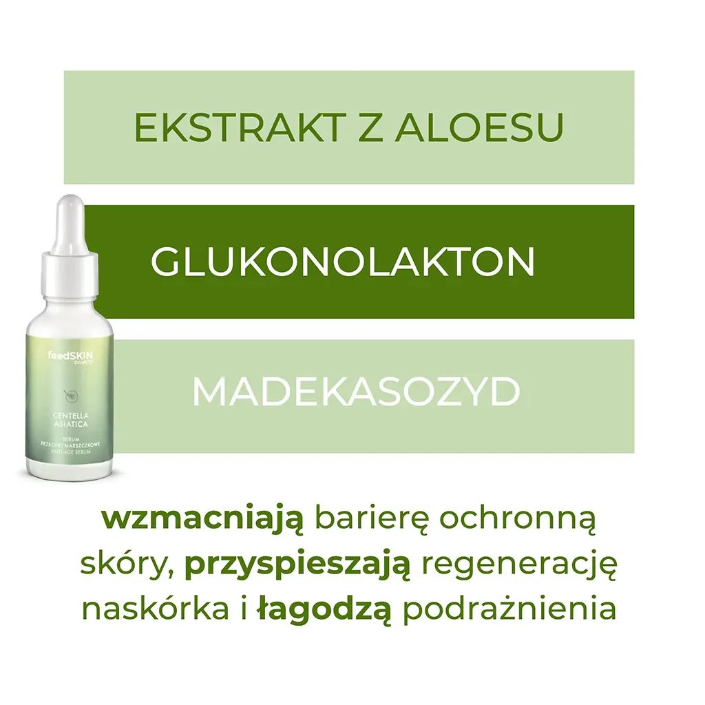 Feedskin Centella Siero Viso Anti-Age Rassodante