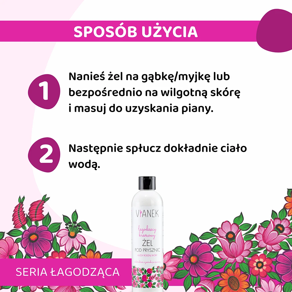 Vianek Classico Lenitivo Gel Doccia Cremoso Pelle Sensibile