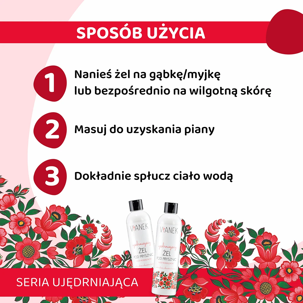 Vianek Gel Doccia Rassodante urea corpo elasticizzante
