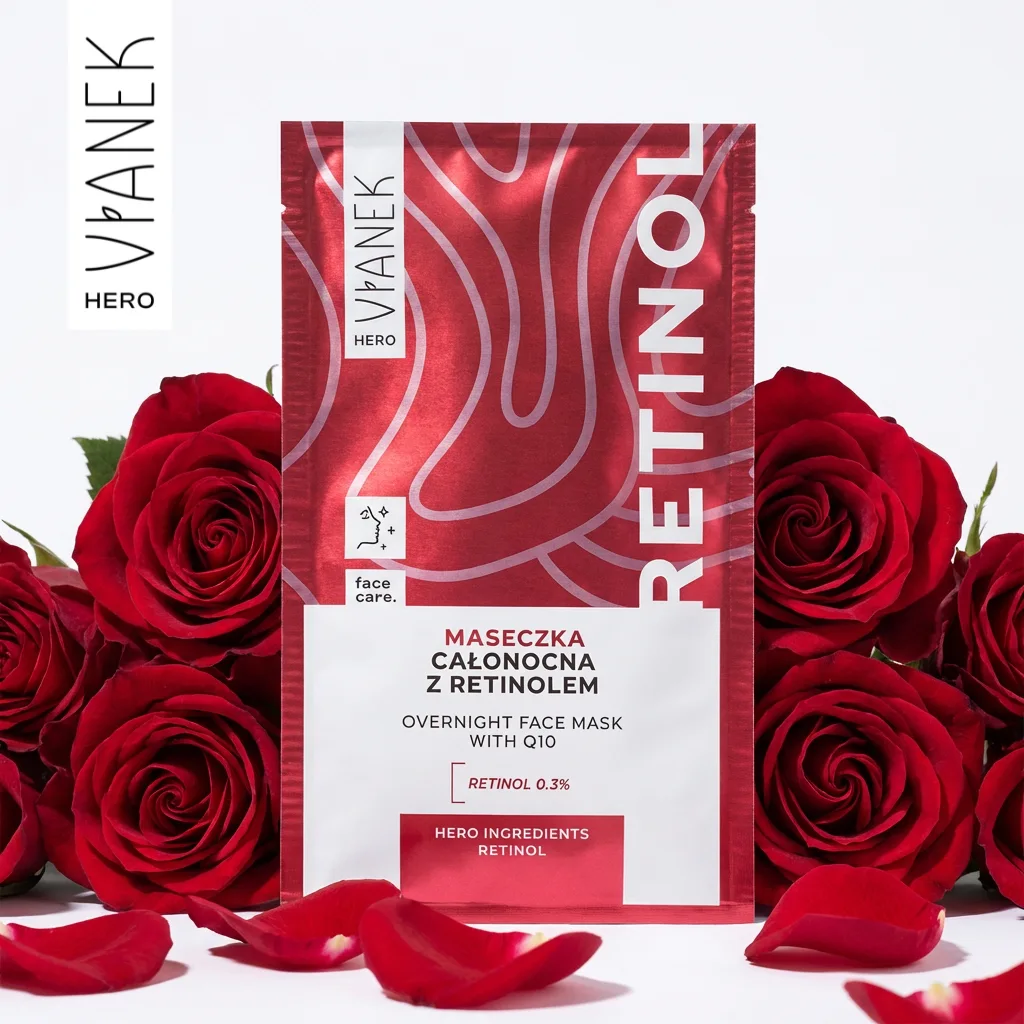 Vianek Hero Retinol maschera notte 10 ml levigante