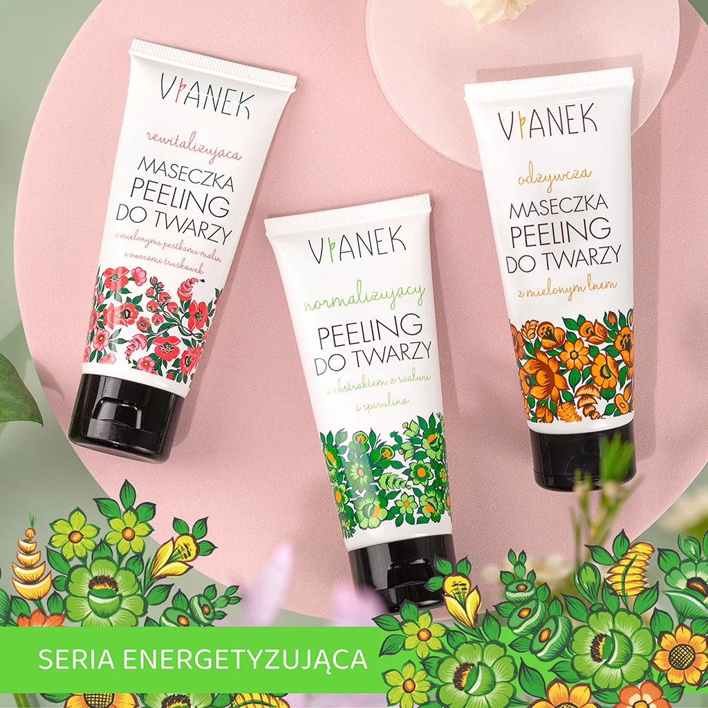 Vianek Classica Peeling Viso 90 g Normalizzante Salvia