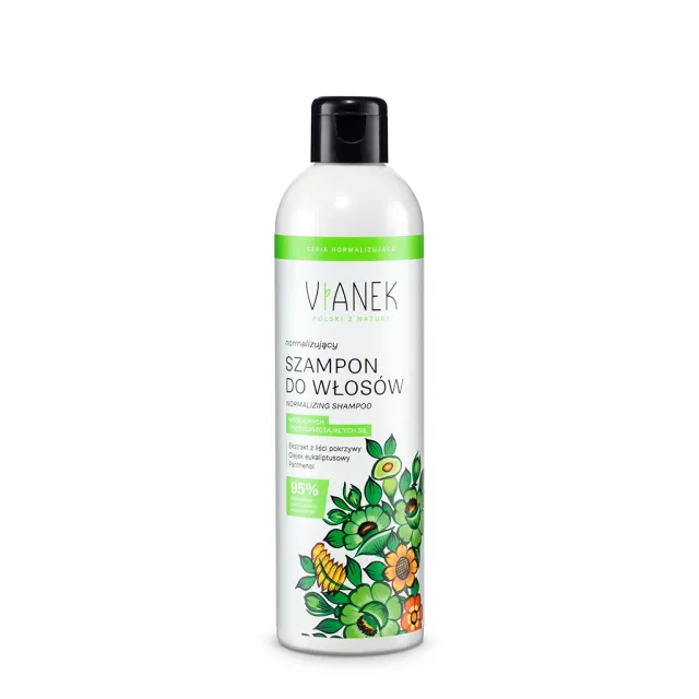 Vianek Shampoo Normalizzante ortica 300 ml capelli grassi