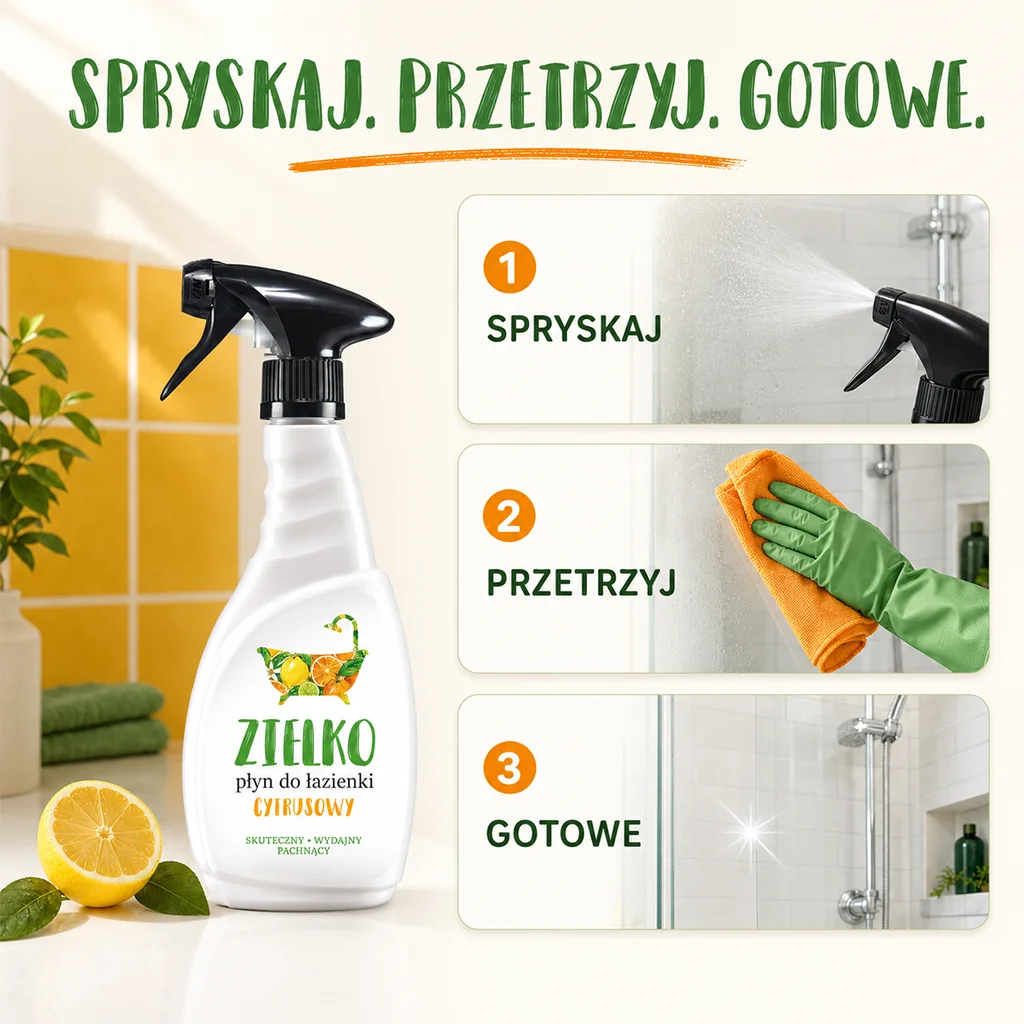 Zielko Spray Bagno Agrumi Detergente Anticalcare
