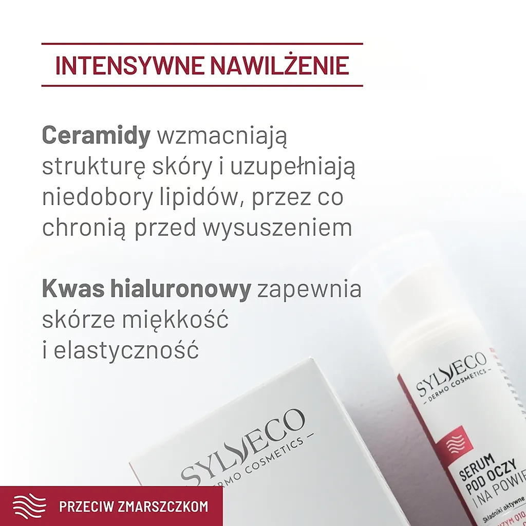 Sylveco Dermo siero contorno occhi e palpebre antirughe