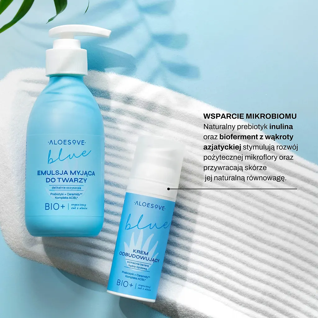 Vianek Aloesove Blue Crema Viso Riparatrice Idratante