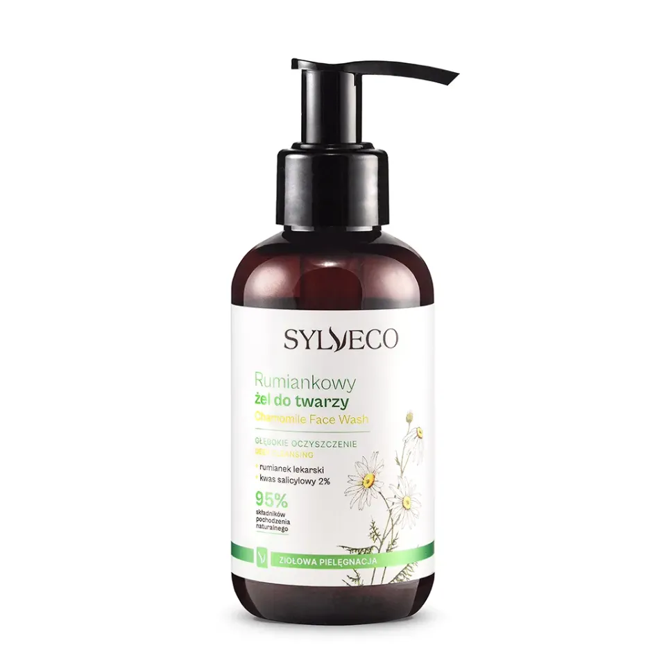 Sylveco Classico Camomilla Gel Detergente Viso 150 ml Pelle Impura