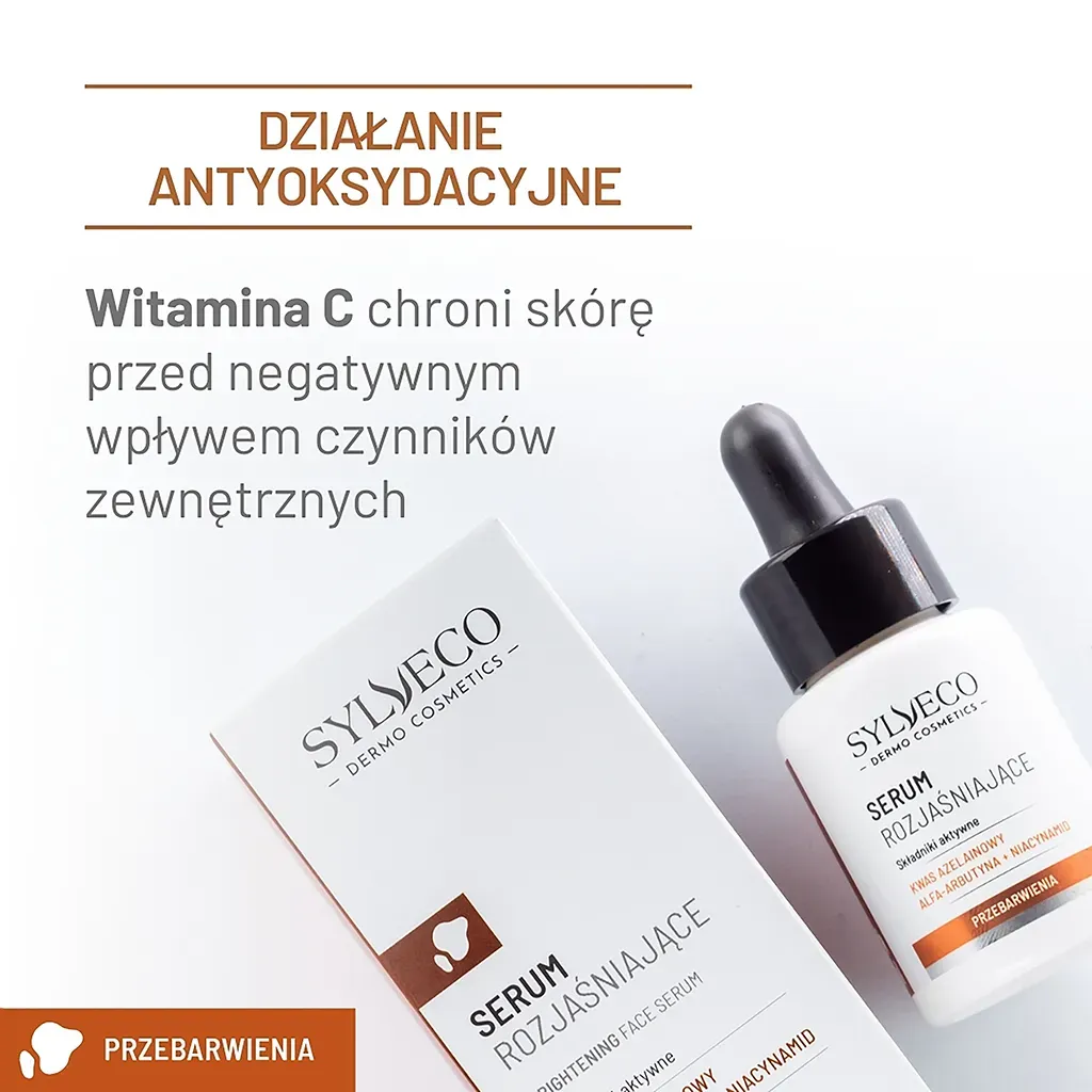 Vianek Sylveco Dermo siero viso illuminante antimacchia