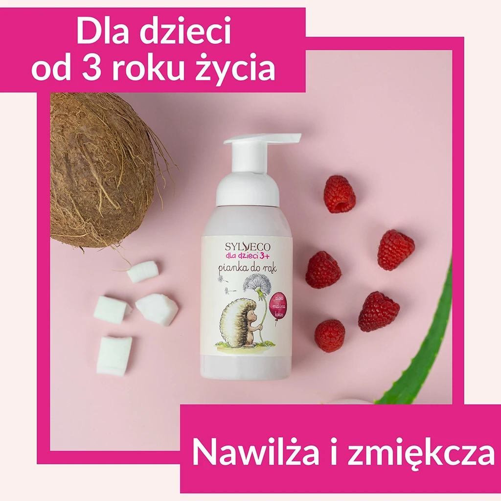 Vianek Sylveco Bimbi 3+ Schiuma Mani Lampone