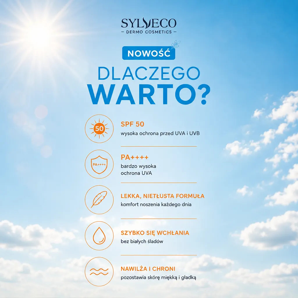 Sylveco Dermo Latte Protettivo SPF50 Viso e Corpo Leggero