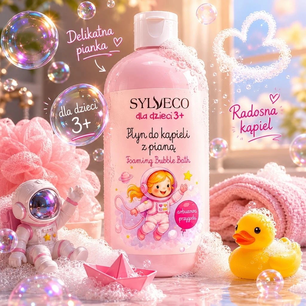 Sylveco Bimbi 3+ Bagnoschiuma Schiuma Anguria Bambini