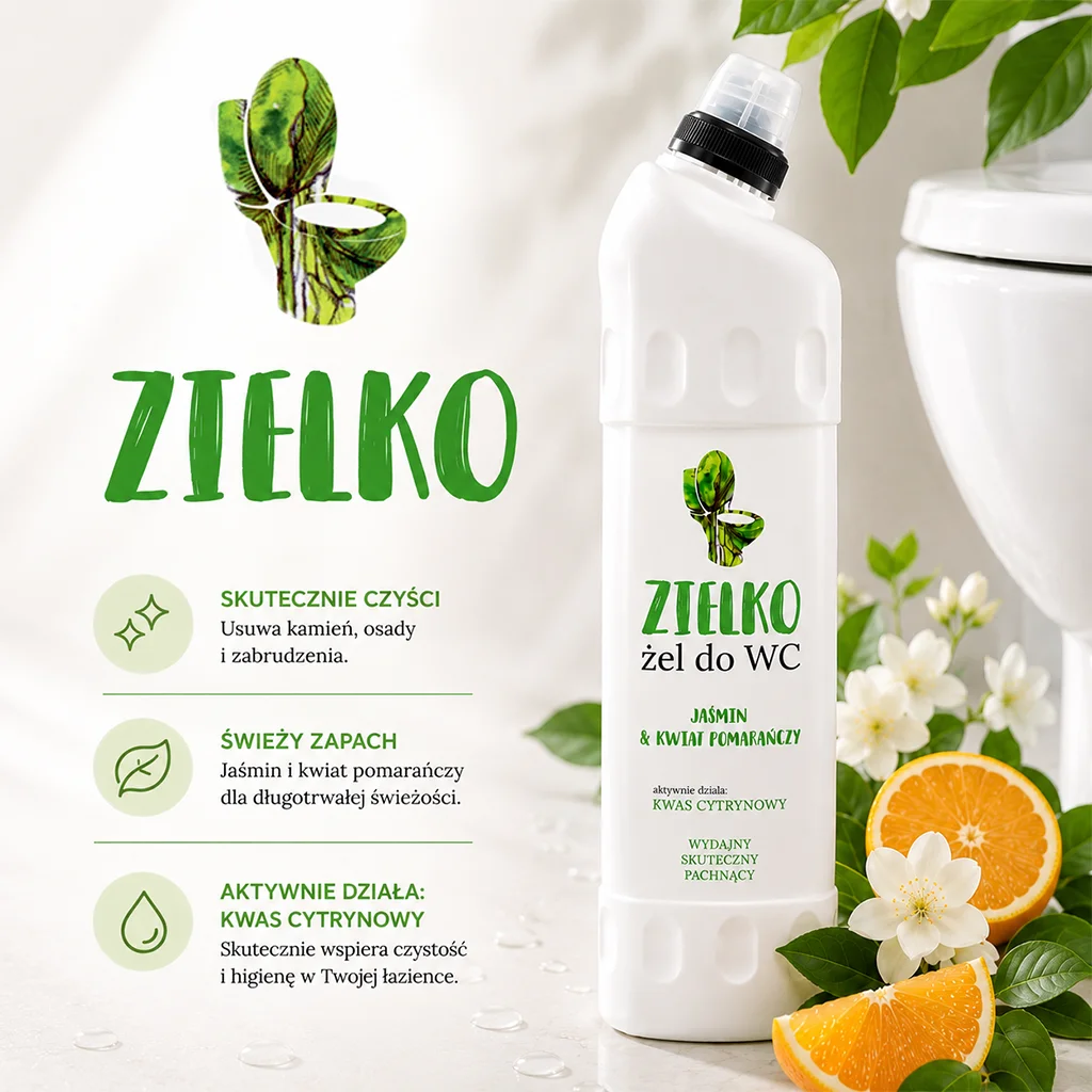 Zielko Gel WC Pulente 750 ml Igienizzante