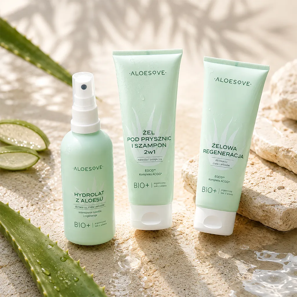 Aloesove After Sun kit corpo doposole rinfrescante 4 pezzi