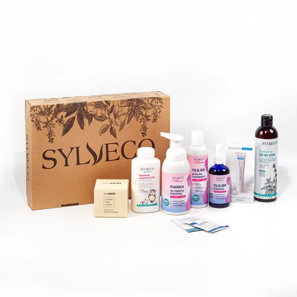 Sylveco Mama Wyprawka Cofanetto 7 Pezzi Pelle Sensibile