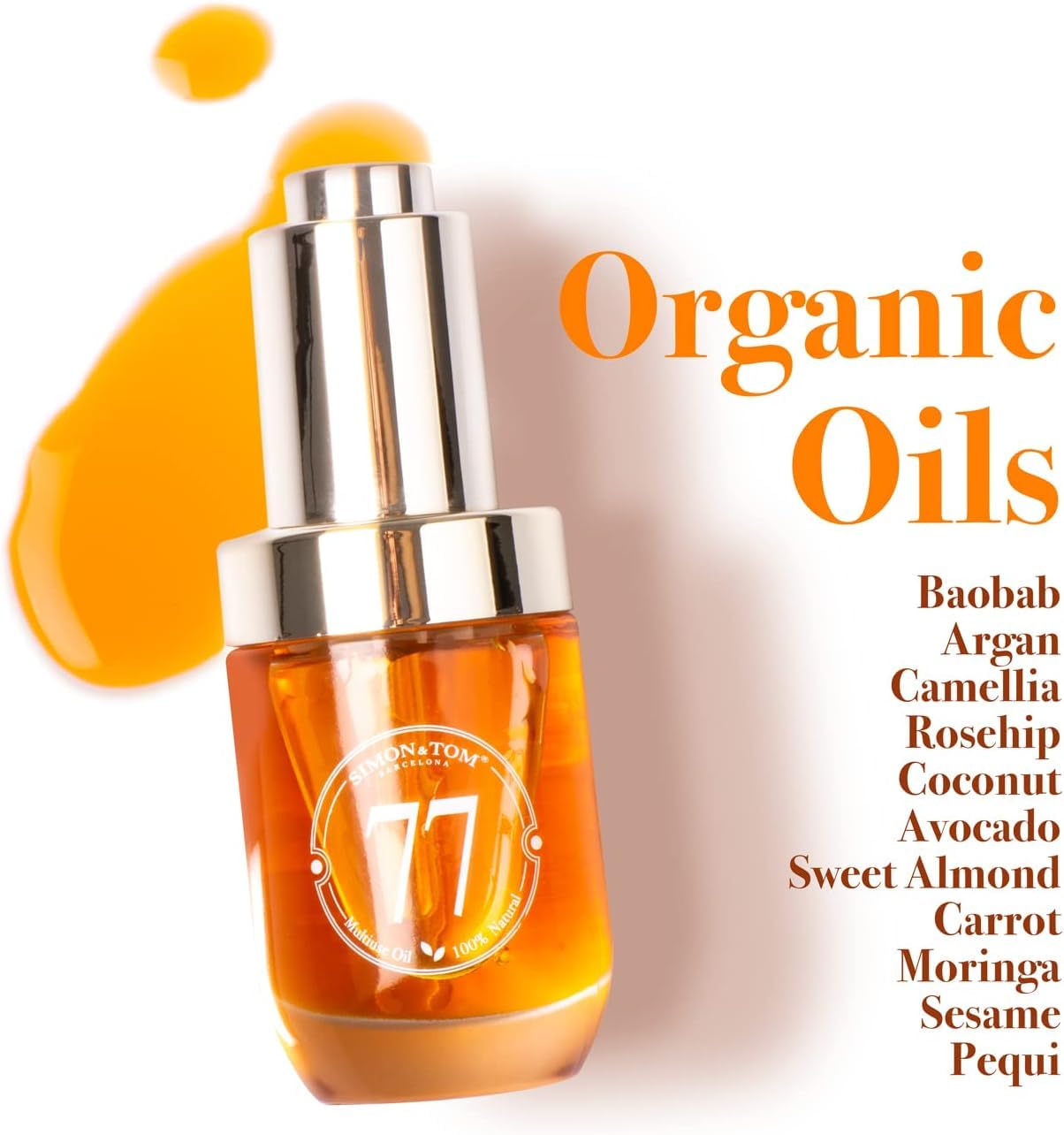 Simon&Tom 77 Olio Bellezza Bio 30 ml Viso Corpo Capelli