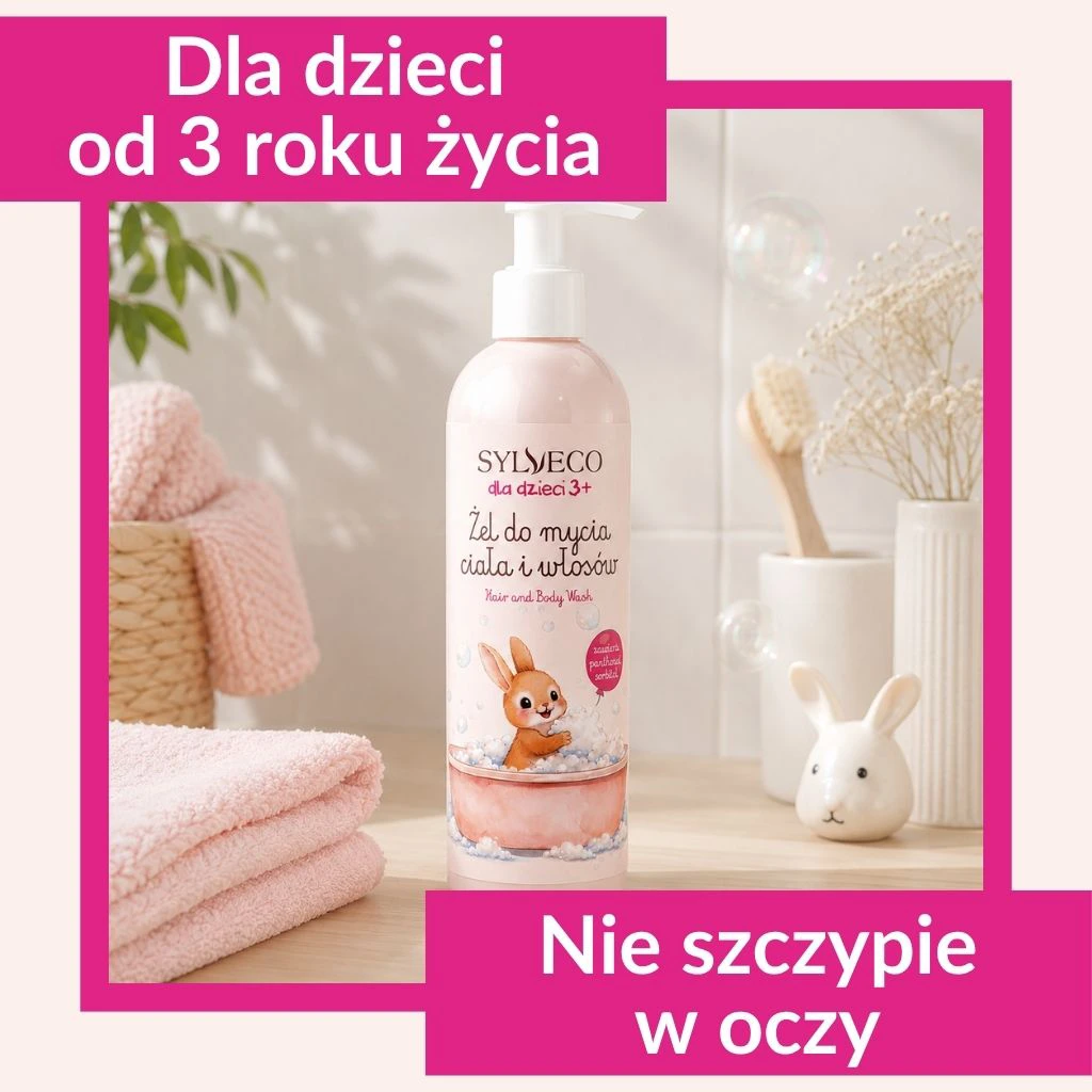 Sylveco Bambini 3+ gel corpo capelli anguria delicato