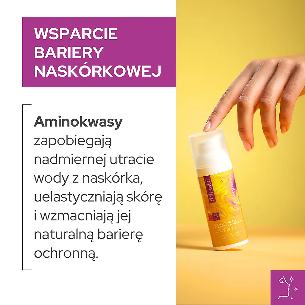Vianek Prebiotico Crema Viso Illuminante vitamina C e inulina
