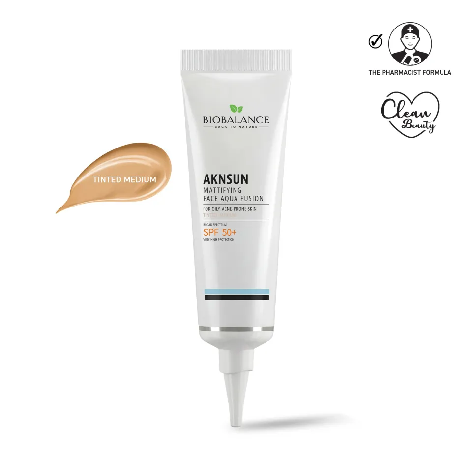 Biobalance Aknsun Aqua Fusion Tinted Medium SPF50+ 40 ml